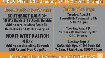 GoRaleigh public meetings